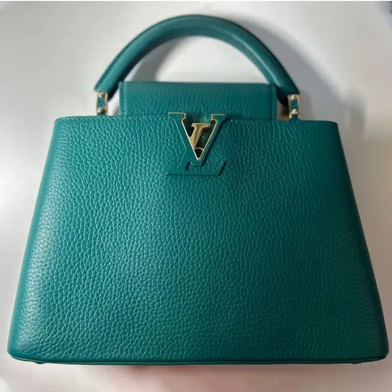 Louis Vuitton Capucines BB Limited Edition Deep Green Bag