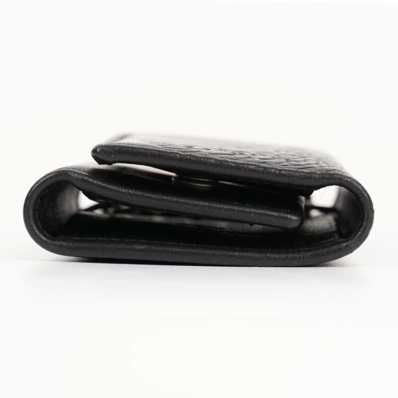 Valentino Garavani Black Key Chain Holder - Luxepolis India