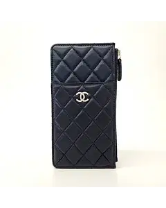 Chanel phone holder and card wallet AP0100