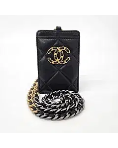 Chanel 19 Chain Card Wallet