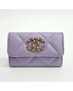 Chanel 19 Card Holder AP1790