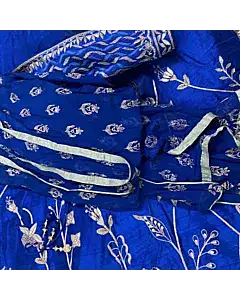 Anita Dongre Blue Lahenga