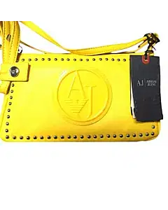 Armani Jeans Yellow Shoulder Bag