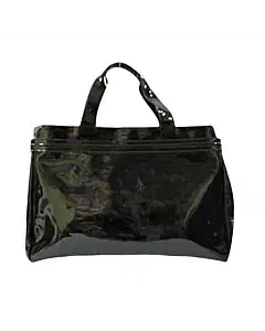 Armani Jeans Patent East West Logo Bag
