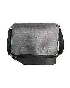 Armani Jeans J4 Pebbled Eco Leather Messenger Bag