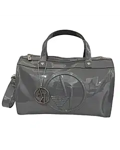 Armani Jeans Patent Bowler Bag