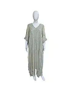 Anamika Khanna Silk Kaftan Set