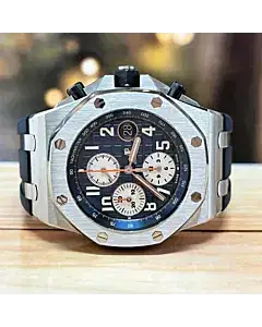 Audemars Piguet Royal Oak Offshore Blue Dial Steel Complete Set