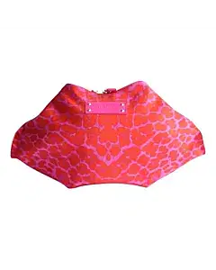 Alexander McQueen Leopard-Print De-Manta Clutch Bag