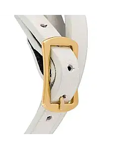 Alexander Mcqueen McQ White Swallow Triple Wrap Bracelet