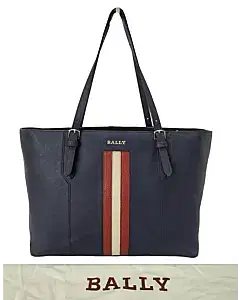 Bally Supra Central Stripe Tote
