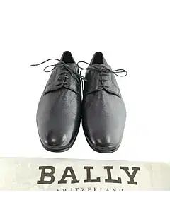 Bally Barano Brown Moka Calf Plain Leather Shoes