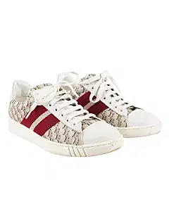 Bally BB printed canvas Wisen Sneakers