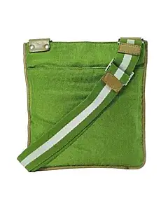 Bally Vintage Green Shoulder Bag