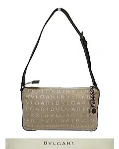 Bvlgari Monogram Canvas Pochette Bag