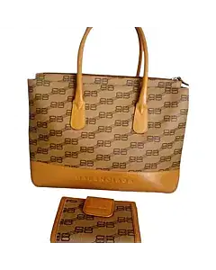 Balenciaga Bag And Wallet Set