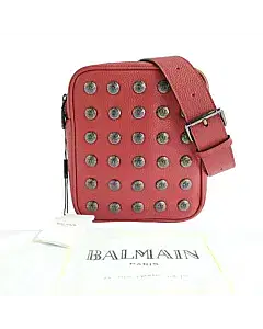 Balmain Doubel Zip Crossbody Bag