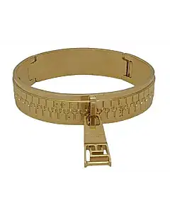 Balmain Padlock Detail Cuff Bracelet