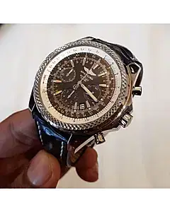 Breitling Bentley Cronograph Leather Belt Watch