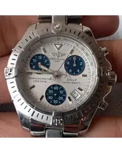 Breitling Colt Ocean Chronograph Steel Quartz Mens Watch A53350