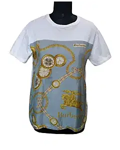 Burberry Multicolor Archive Scarf Print T-shirt