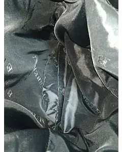 Burberry Black Leather Belted Gosford Bridle Hobo Bag