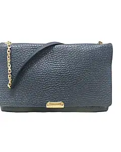 Burberry Signature Grain Leather Large Mildenhall Shoulder Bag