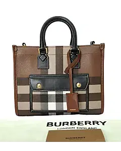 Burberry Check Mini Freya Tote