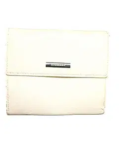 Burberry Beige Patent Leather Wallet