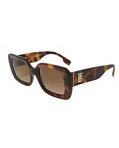 Burberry Tortoiseshell Oversized Sunglasses