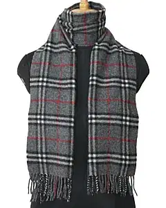 Burberry Grey Nova Check Scarf