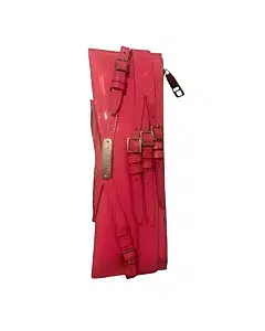 Burberry Patent Leather Bridle Elongated Clutch