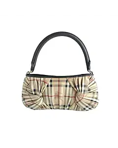 Burberry Prorsum Multi Haymarket Check Hobo Bag
