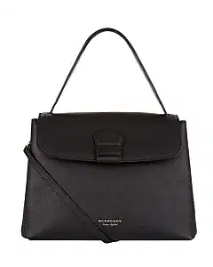 Burberry Black Camberley Leather Satchel