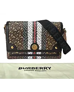 Burberry TB Monogram Stripe Note Crossbody Bag