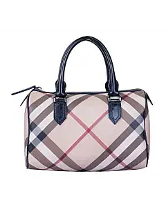 Burberry Nova Check Chester Bowling Bag