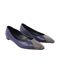 Bottega Veneta Exotic Leather Flats