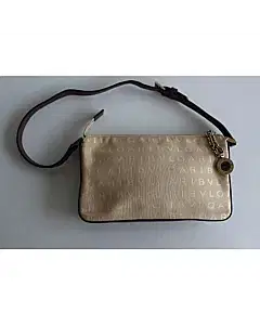 Bvlgari APEBER Logo Fabric Pouch Bag