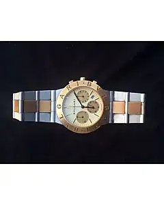 Bvlgari Diagono Steel Gold Chrono Automatic Watch