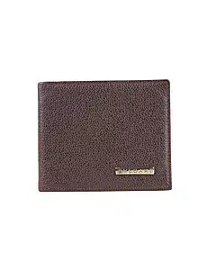 Bvlgari Grained Leather Bifold Wallet