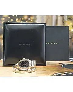 Bvlgari Serpenti Tubogas Rose Gold and Steel Watch