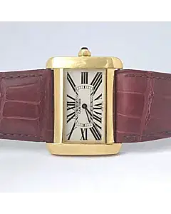 Cartier Tank Divan 18K Gold