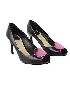 Dior Black Leather Heels