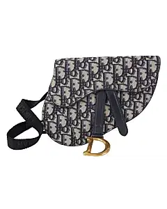 Dior Oblique Saddle Belt Bag