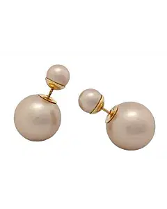 Dior Pearl Mise En Dior Tribal Earrings Pink
