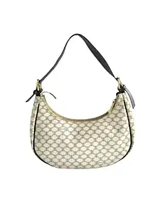 Celine Canvas Macadam Hobo Shoulder Bag