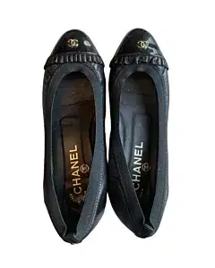 Chanel Ballerina Leather Flats