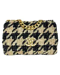 Chanel 19 Tweed Houndstooth