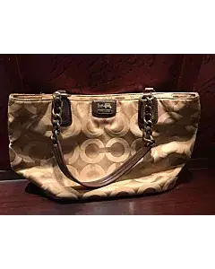 Coach 20481 Madison Optic Art Sateen Tote