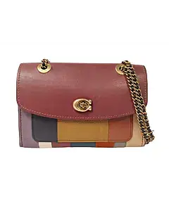 Coach Patchwork Stripe Parker Shoulder Bag